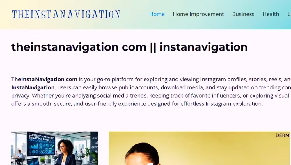 Theinstanavigation com: The Ultimate Guide to Anonymous Instagram Viewing